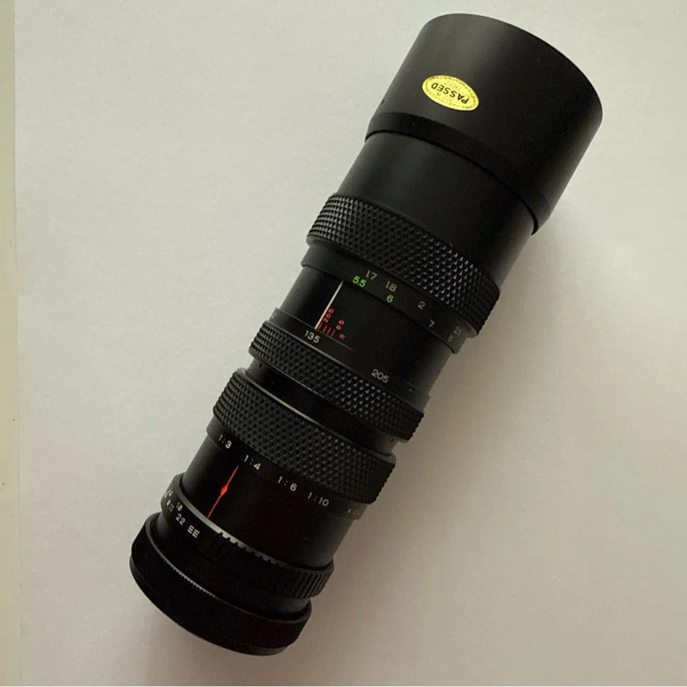 Soligor No. 3775754 F=85-205mm 1: 3.8 Japan Lens W/case & Hoya Filter